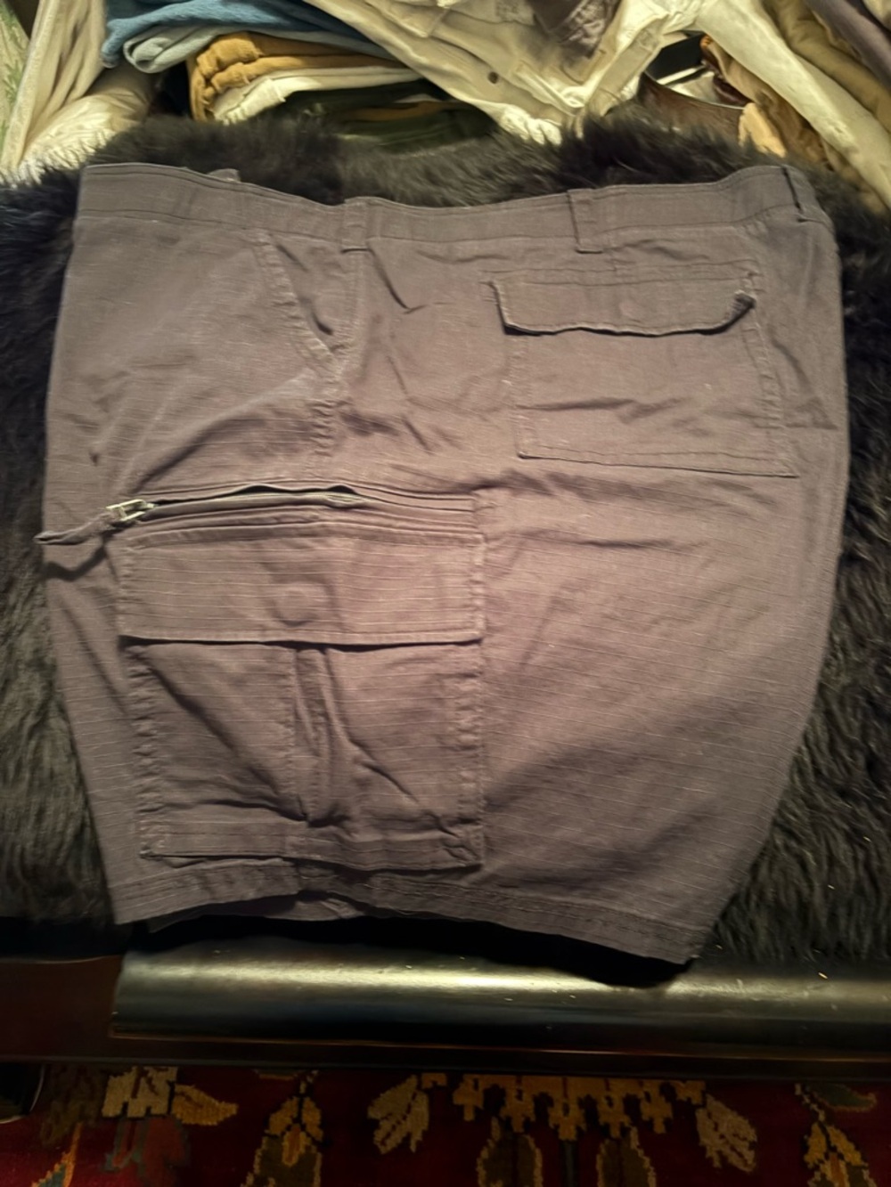 Sonoma Black Ripstop Utility Shorts